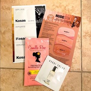 Various makeup/skin/hair samples